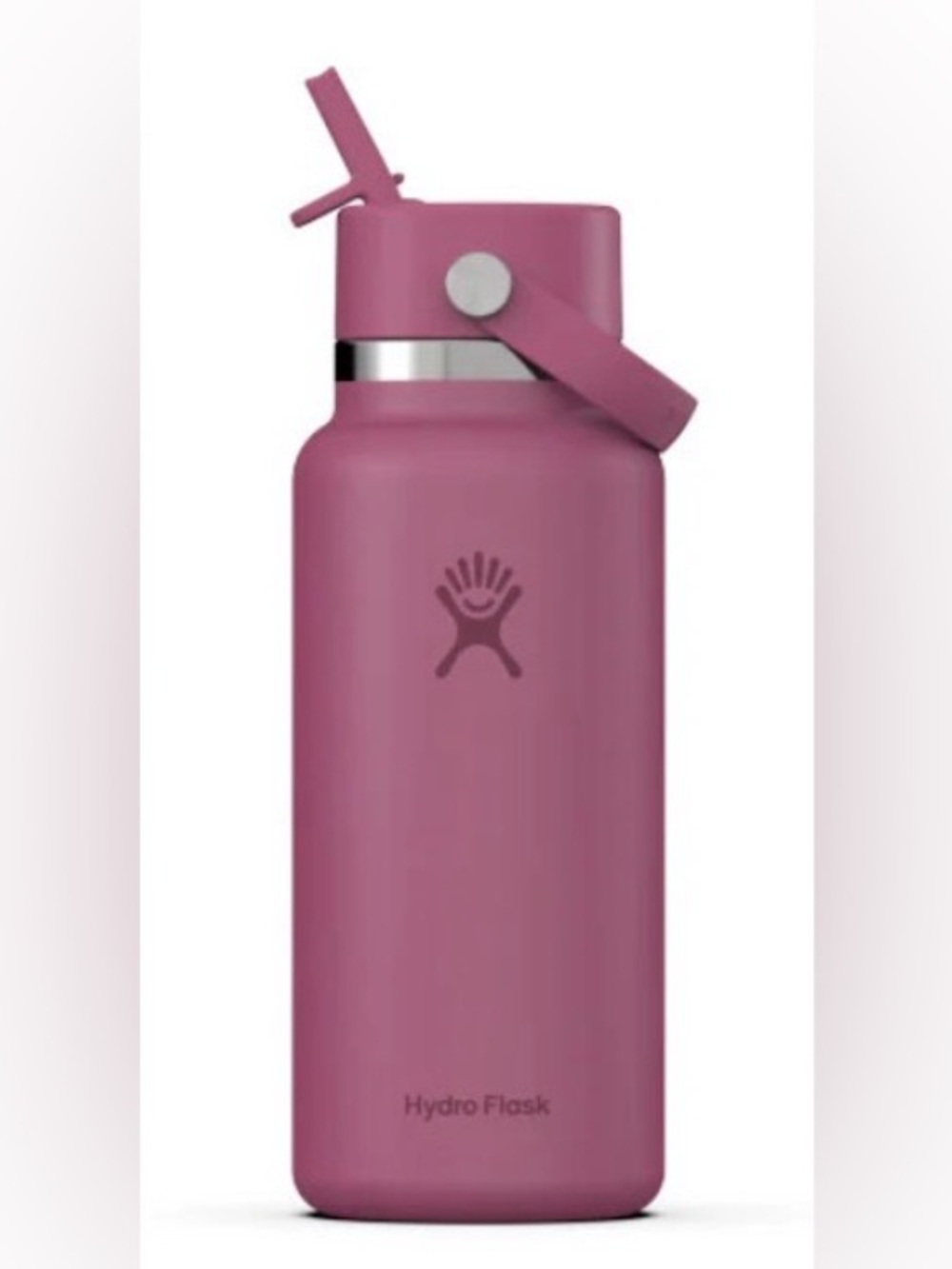 NEW Hydro Flask
32 oz Wide Mouth with Flex Straw Cap Reef Color (Mauve)